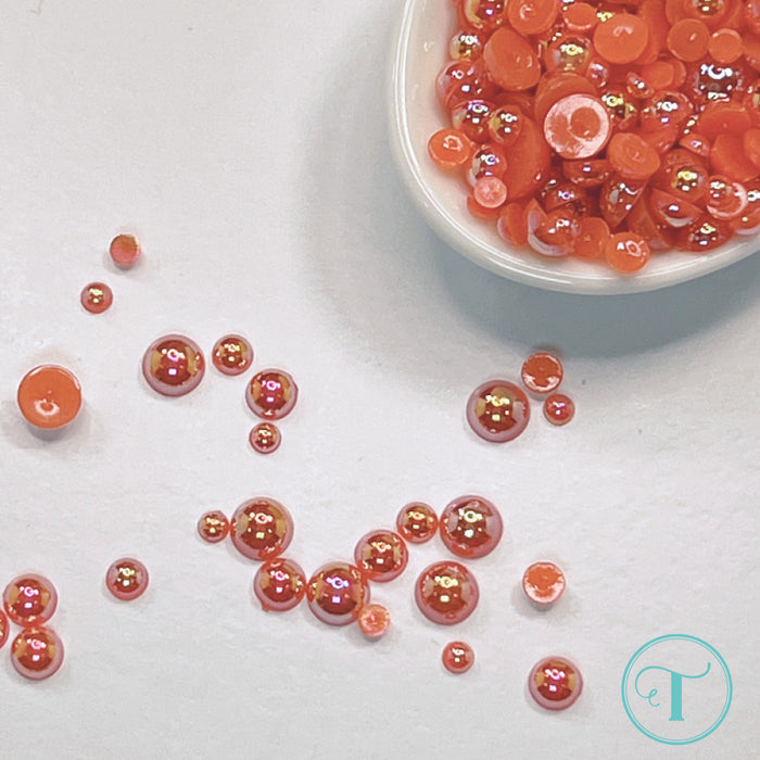 Cherry Red Baubles Embellishment Mix