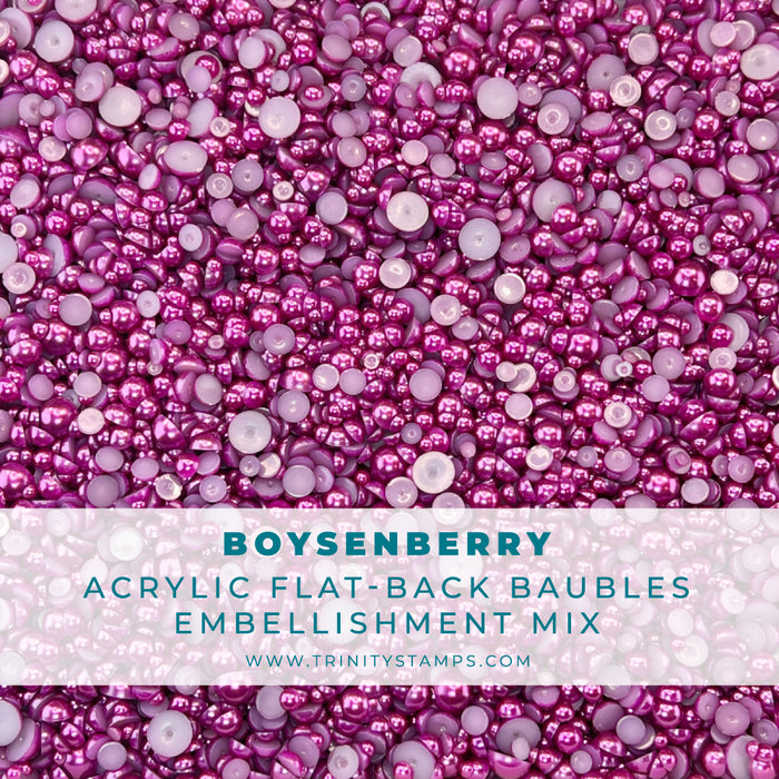 Boysenberry Baubles Embellishment Mix
