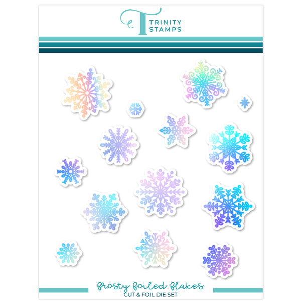 Frosty Foiled Flakes Foil and Cut Die Set