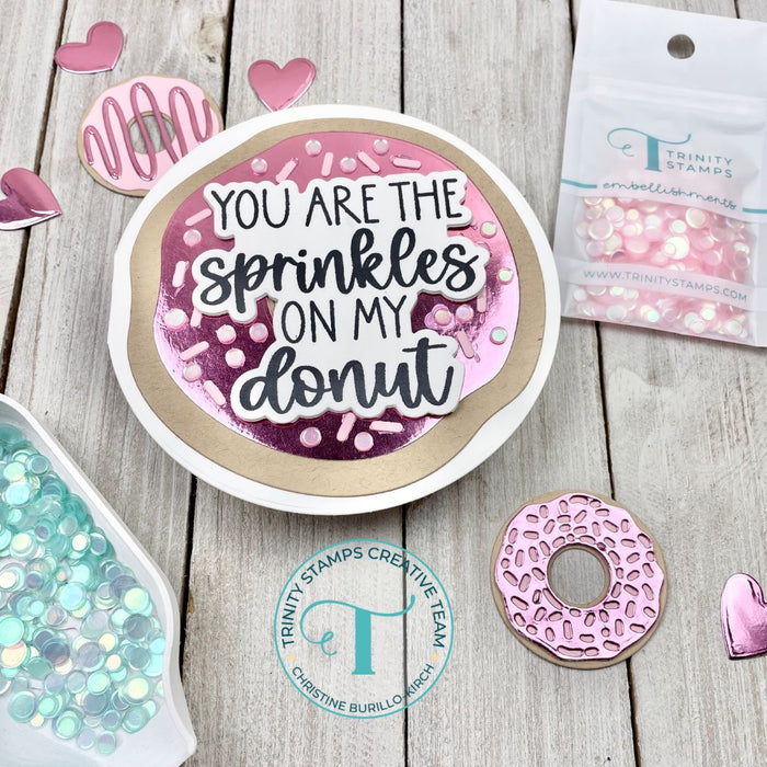 Sprinkles on my Donut 3x3 Stamp Set