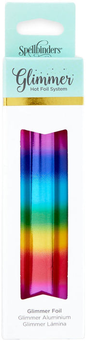 Glimmer Foil -  Mini Rainbow Stripe