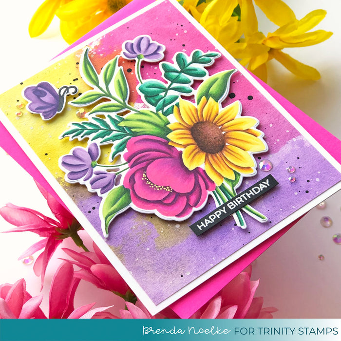 Blooming Bunch 4x6 Stamp Set
