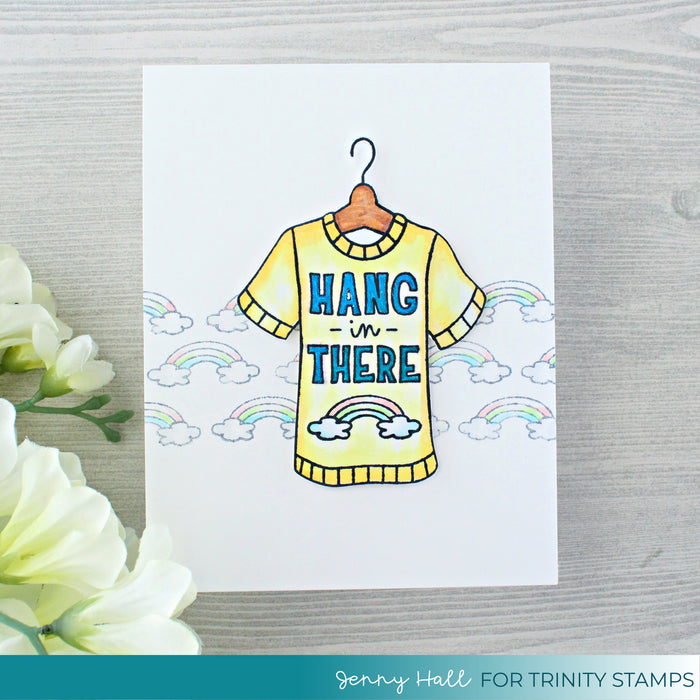 Hang In There 3x4 Stamp Set