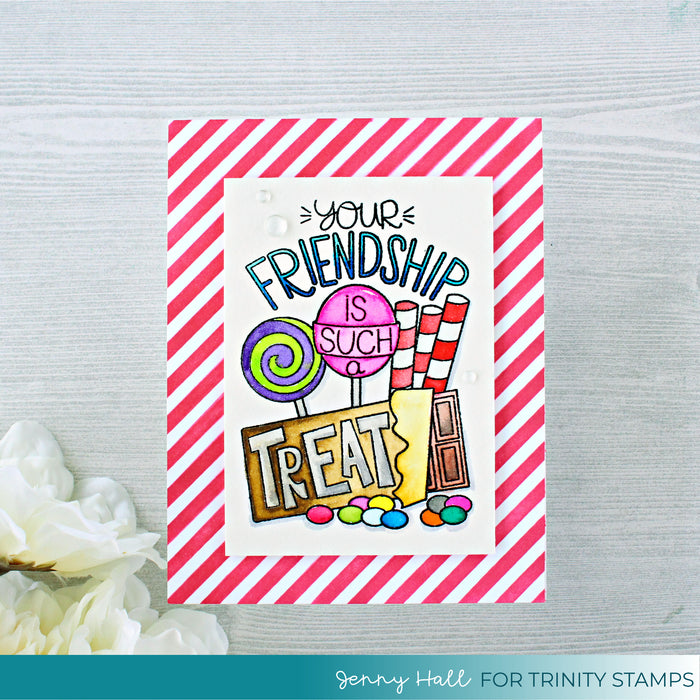 Sweet Friendship 3x4 Stamp Set