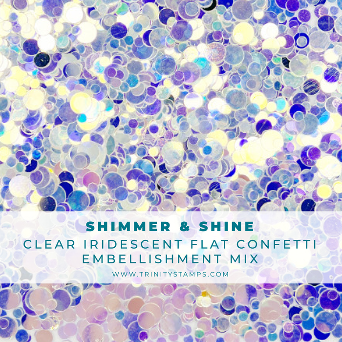 Shimmer and Shine Confetti Embellishment Mix