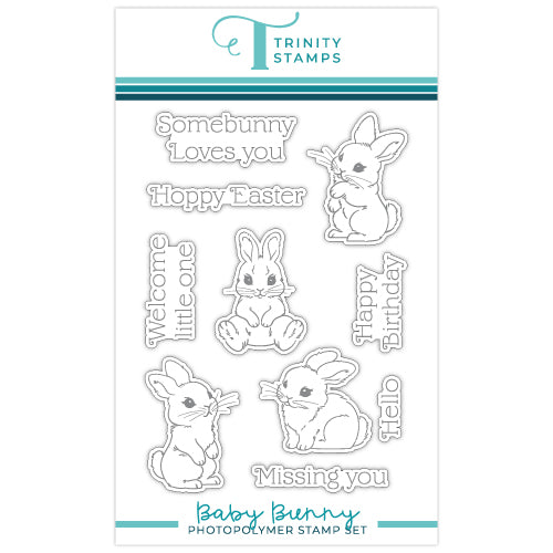 Baby Bunny 4x6 Stamp Set
