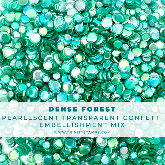 Dense Forest - Confetti Embellishment Mix