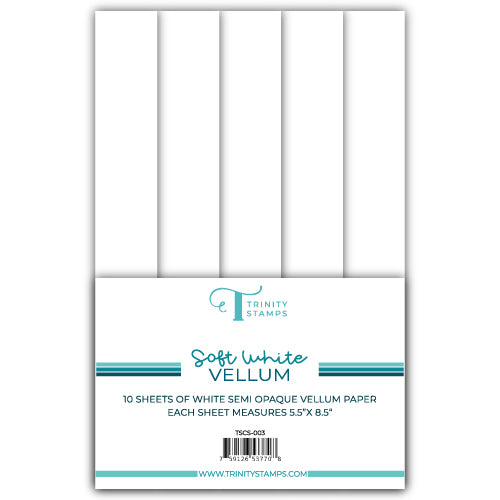 Soft White Vellum Assortment Pack - 10 Sheets