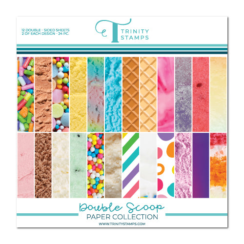 Trinity Stamps Double Scoop 6x6 Paper Collection
