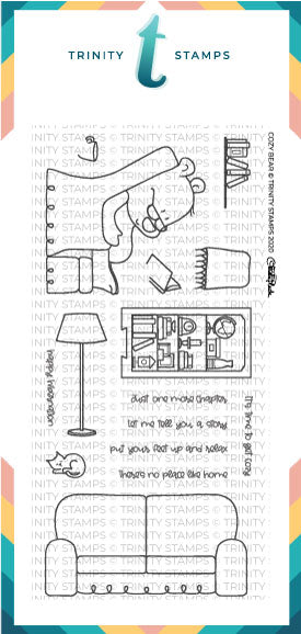 Cozy Bear 4x8 Stamp Set