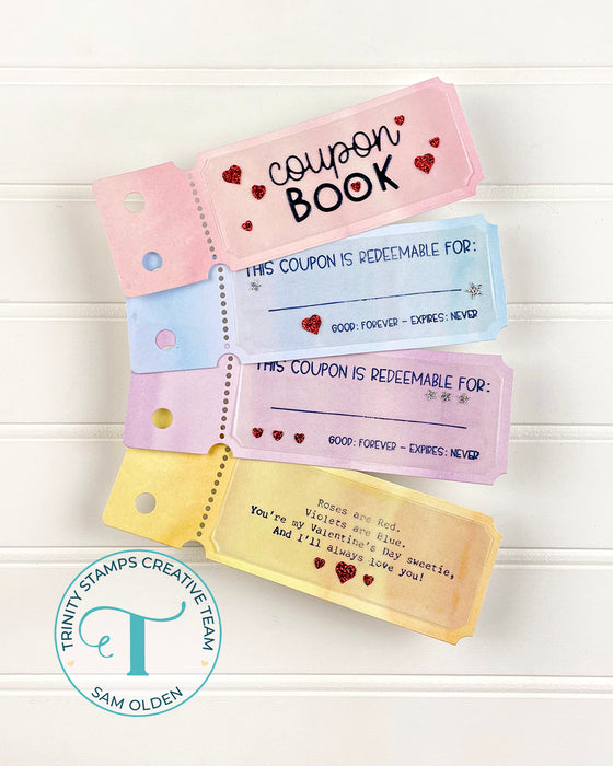 Coupon Book Builder Die Set