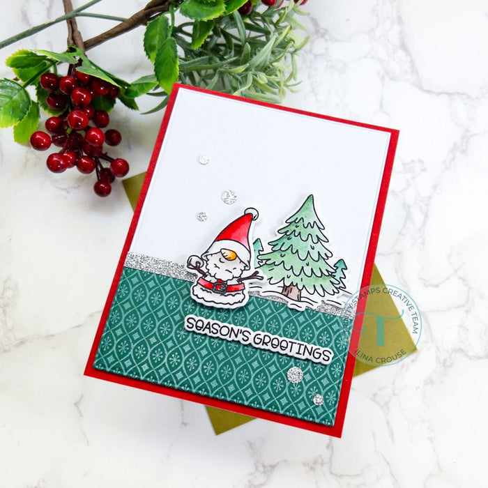 SnGNOMEman 4x6 Stamp Set