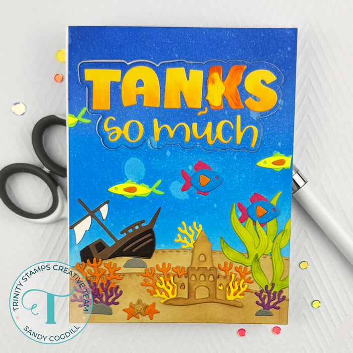 Tiny Aquarium Elements Die Set