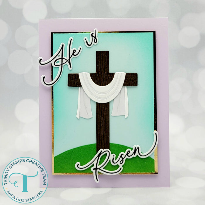 He Is Risen 3x4 Stamp Set