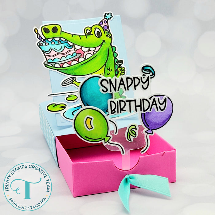 Snappy Birthday 3x4 Stamp Set