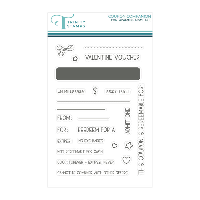 Coupon Companion 4x6 Stamp Set