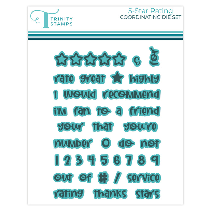 5-Star Rating Coordinating Die Set
