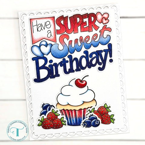 Just Add Sprinkles 4x8 Stamp Set
