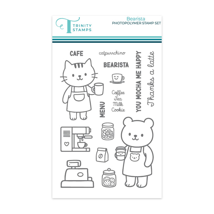 Bearista 4x6 Stamp Set