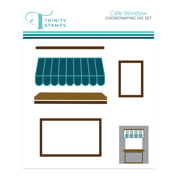 Cafe Window Add-On Die Set