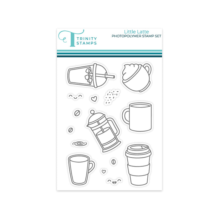 Little Latte 3x4 Stamp Set
