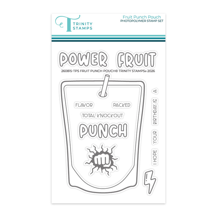 Fruit Punch Pouch 4x6 Stamp Set