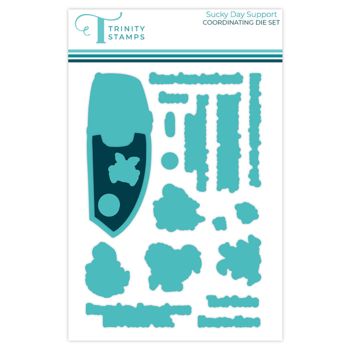 Sucky Day Support 4x6 Stamp Set & Coordinating Die Set