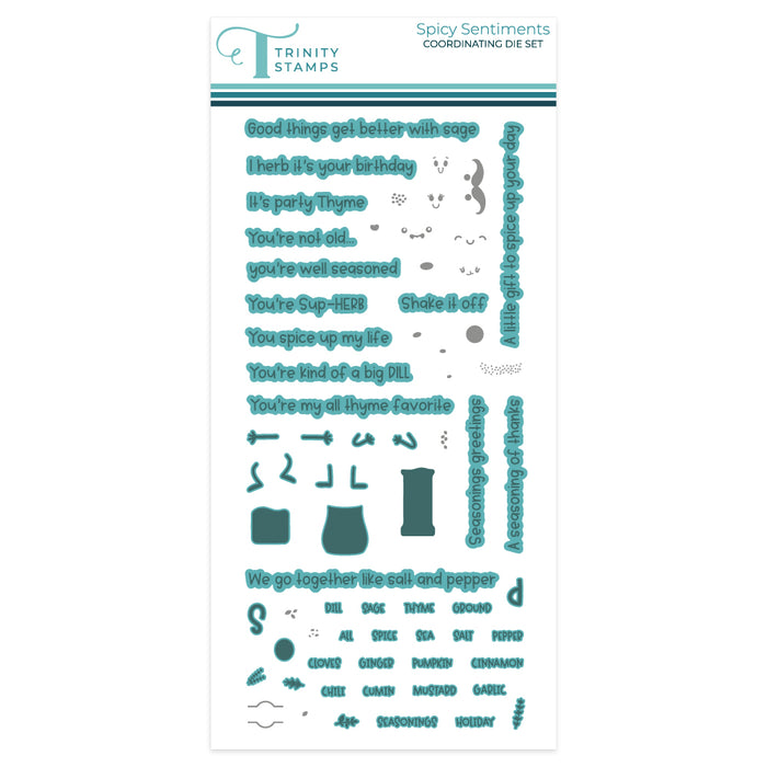 Spicy Sentiments Coordinating Die Set
