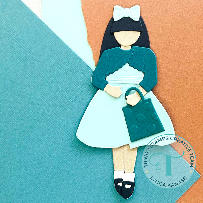 Paper Cut Characters Add-on: Pretty Party Princess - Lynda Kanase Collection