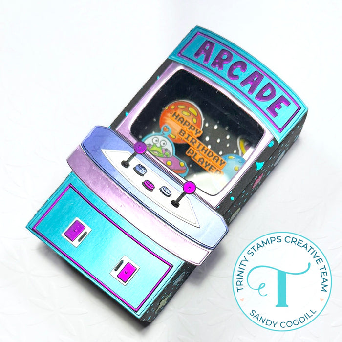 A-2 Window Box Card Die Set