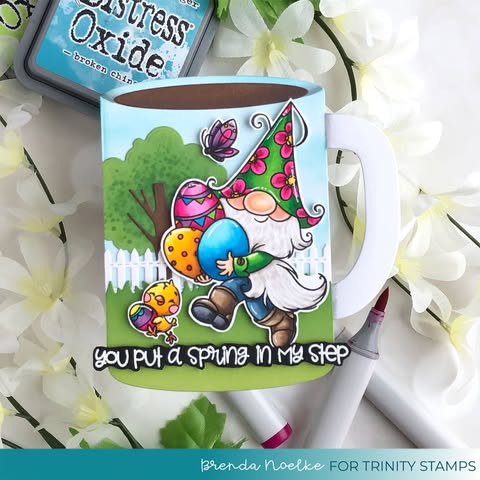 Coffee Mug-Shaped Card Die Set