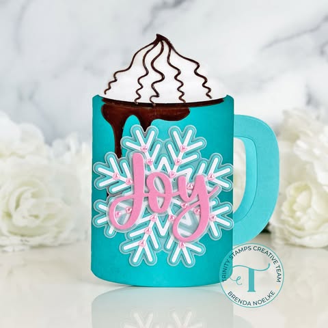 Coffee Mug-Shaped Card Die Set