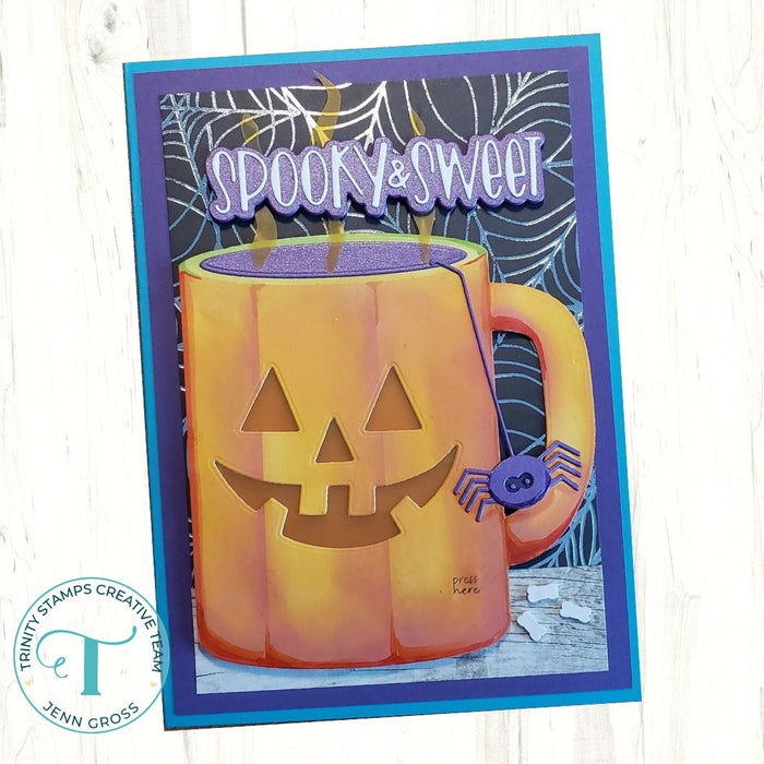 Coffee Mug-Shaped Card Die Set