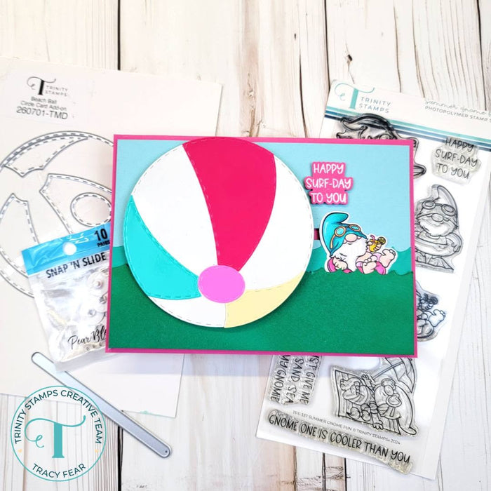 Summer Gnome Fun 4x8 Stamp Set