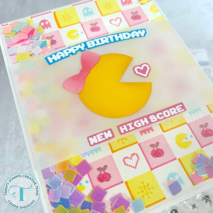 Pixel Pop Confetti Embellishment Mix