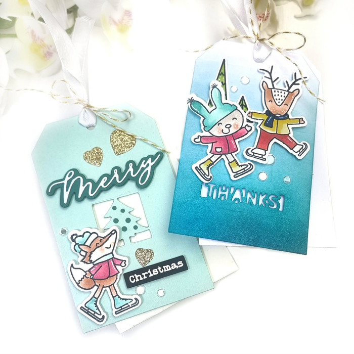 Zip Gift Tag Die Set - Lynda Kanase Collection