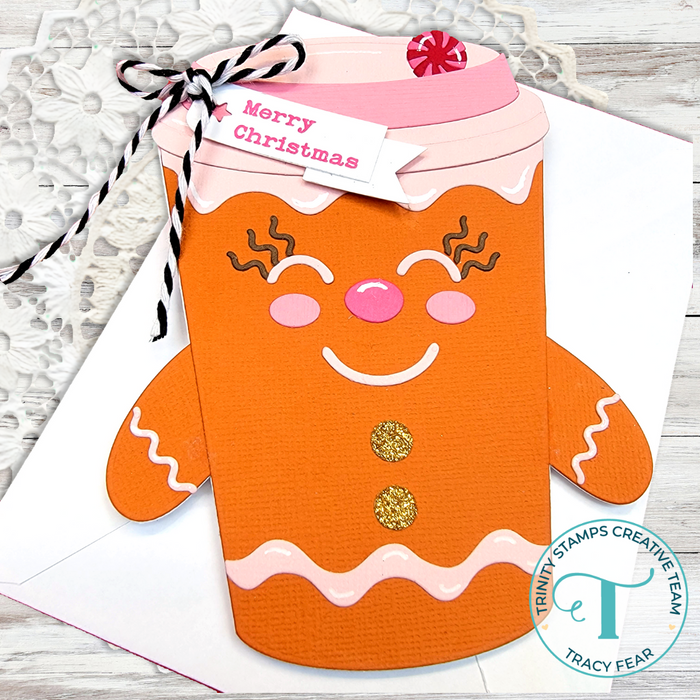 Cup Character - Gingerbread Add-On Die Set