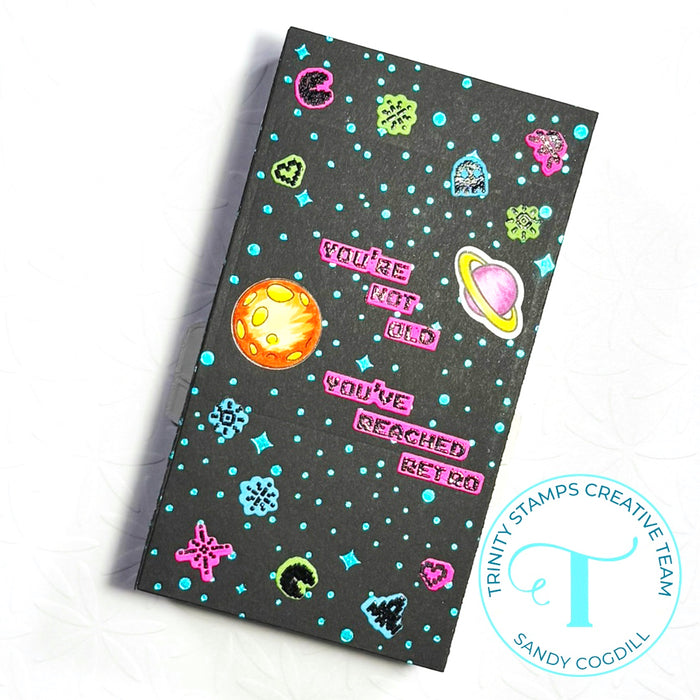 8-Bit Alphabet Coordinating Die Set