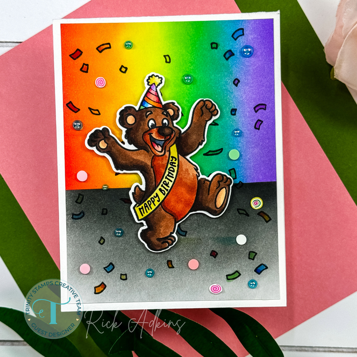 Bear-thday Surprise 4x4 Stamp Set