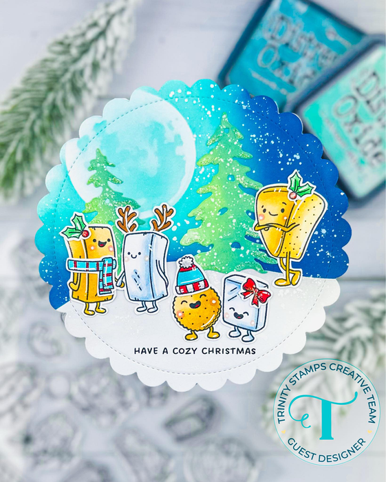 Festivi-cheese 4x6 Stamp Set