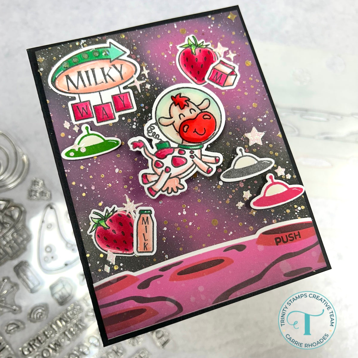 Milky Way 4x8 Stamp Set– Trinity Stamps