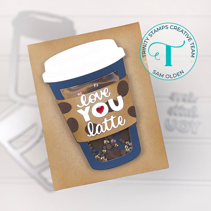 Tip & Sip Coffee Shaker Die Set - Lynda Kanase Collection