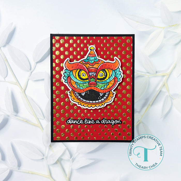 Dragon Dance 4x6 Stamp Set