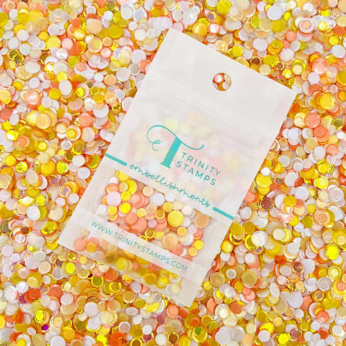 Candy Corn Confetti - Embellishment Mix