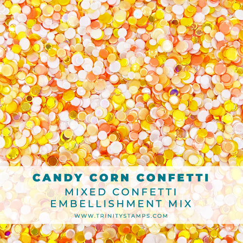 Candy Corn Confetti - Embellishment Mix