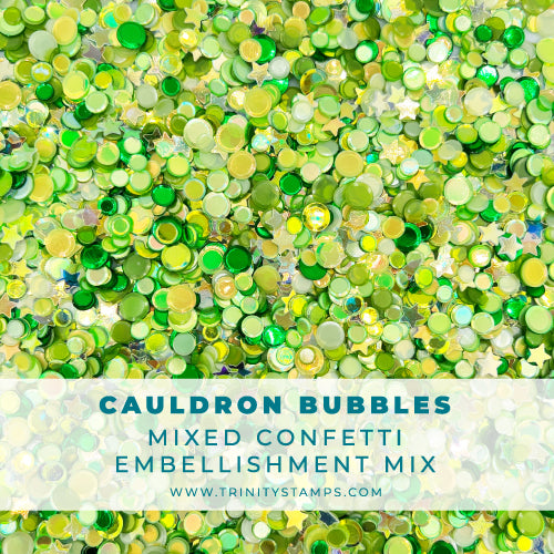 Cauldron Bubbles - Confetti Embellishment Mix