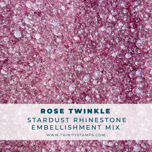 Rose Twinkle - Stardust Rhinestone Embellishment Mix