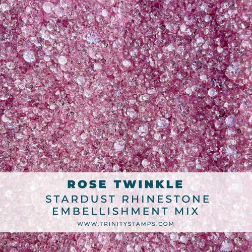 Rinestone Roses Rose Twinkle Stardust Rhinestones– Trinity Stamps