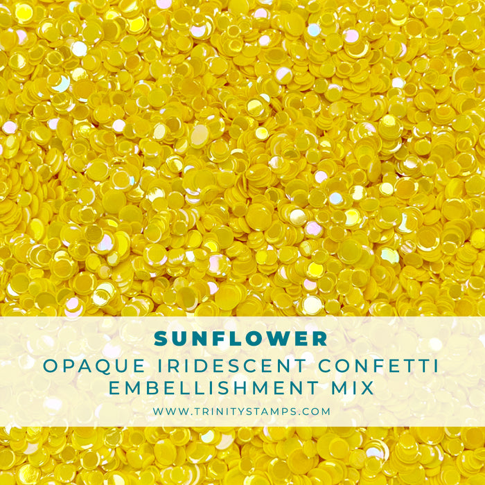 Sunflower Opaque Shine Confetti