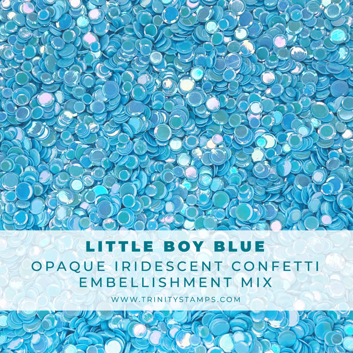 Little Boy Blue Opaque Shine Confetti